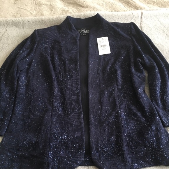 Size 10 Alex evenings 2 piece dress and jacket set - Picture 4 of 4